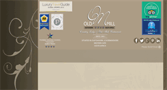 Desktop Screenshot of deoudemeulrestaurant.co.za